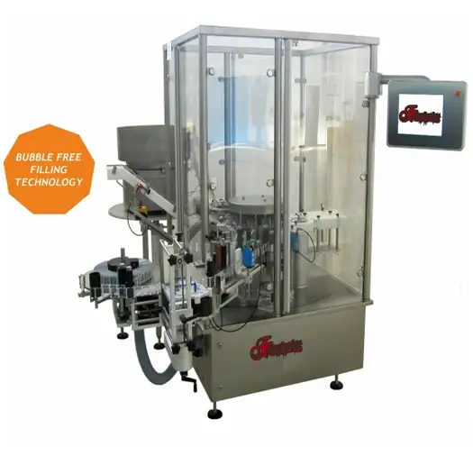 Fully Automatic Prefilled Syringe Filling and Stoppering Machine